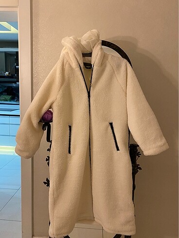 Diğer peluş uzun mont
