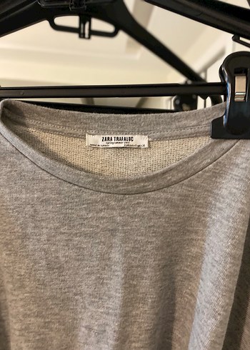 Gri Midi Rahat Kesim Kadın Elbise - Görsel 4