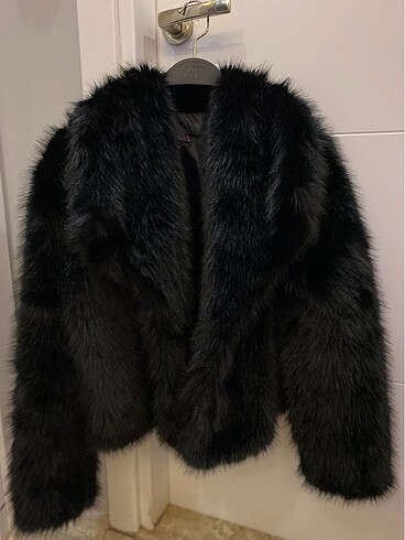 Zara SİYAH PELUUŞŞŞŞ CEKET