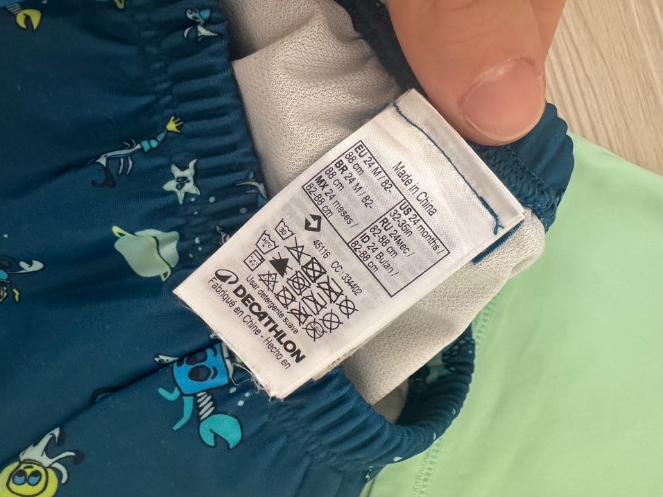 Decathlon Erkek Bebek Mayo Takım - Görsel 3