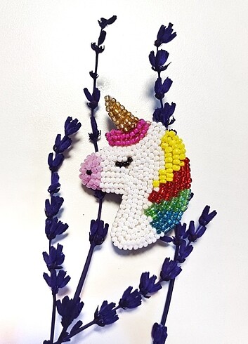 Tasarımcı Unicorn Broş