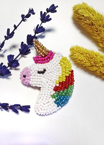 Unicorn Broş