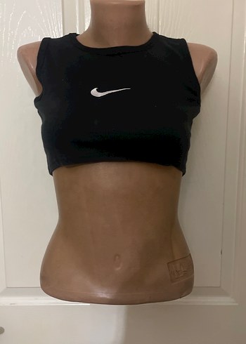 Nike Siyah Spor Crop Top