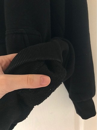 xl Beden siyah Renk Kalın Gap sweatshirt