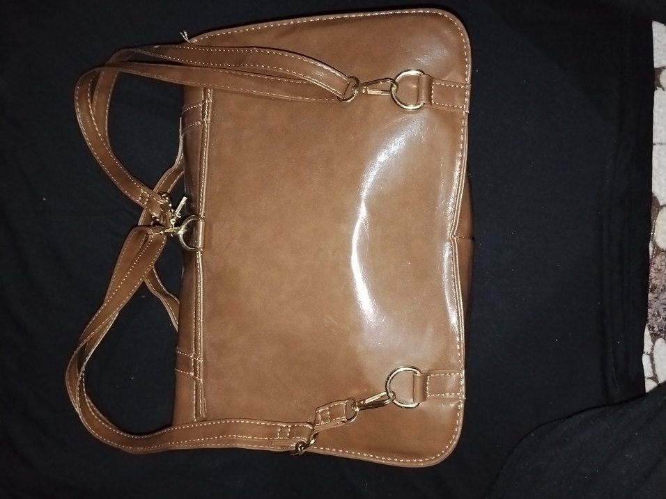 Vintage Kore Cute Tarzı Kahverengi Postacı Çantası — görsel 4/5