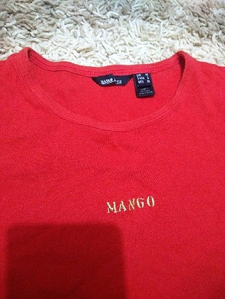 Mango Kırmızı mango t-shirt