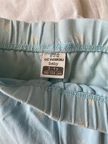 4 Yaş Beden mavi Renk Pijama takımı