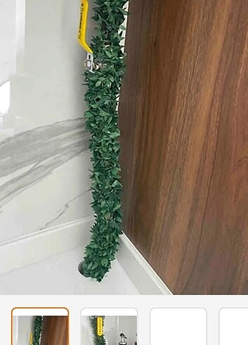  Beden Sarmaşık yapay çiçek süs 7 metre tel yaprak 