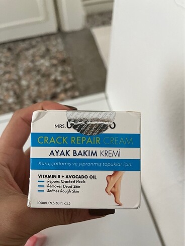 Ayak bakım kremi