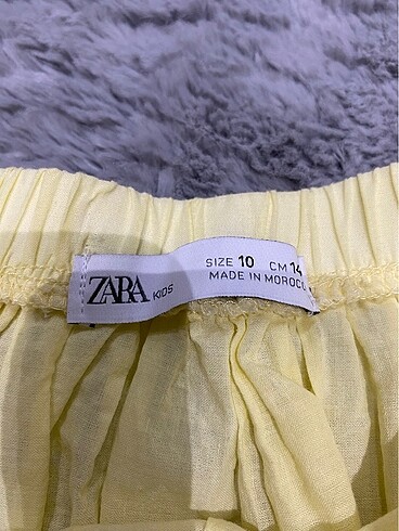 10 Yaş Beden zara etek