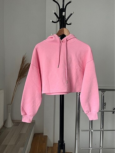 Pembe crop sweatshirt