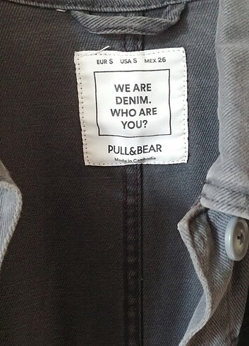 s Beden Pull&Bear İnce Ceket