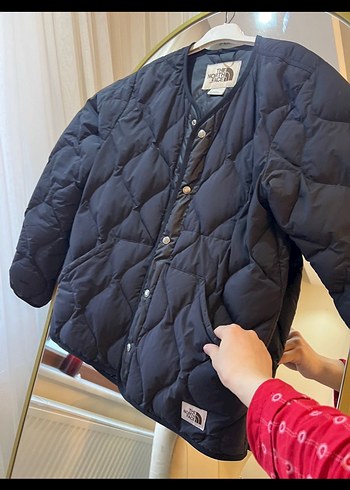 s Beden siyah Renk The North Face Erkek Siyah Kapitone Ceket