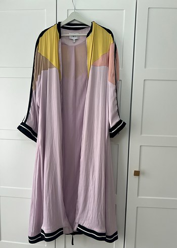 Uzun, Salaş, Pembe Kadın Kimono - Görsel 4