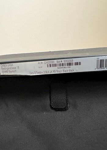 Cybex Dex 360° Döner Bebek Arabası Siyah - Görsel 12