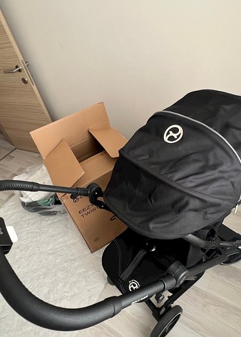 Cybex Dex 360° Döner Bebek Arabası Siyah - Görsel 11