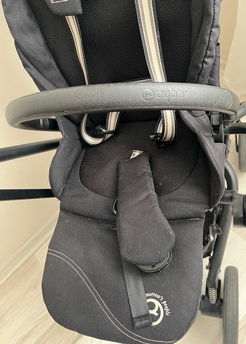 Cybex Dex 360° Döner Bebek Arabası Siyah - Görsel 14