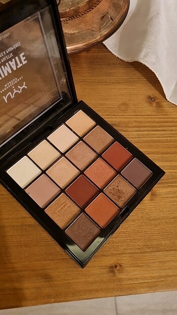  Beden Nyx ultimate far paleti - warm neutrals