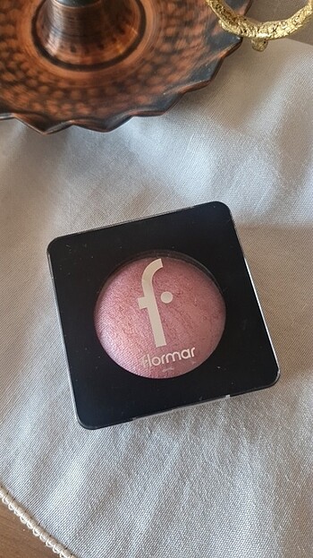 Flormar baked blush on 040 shimmer pink