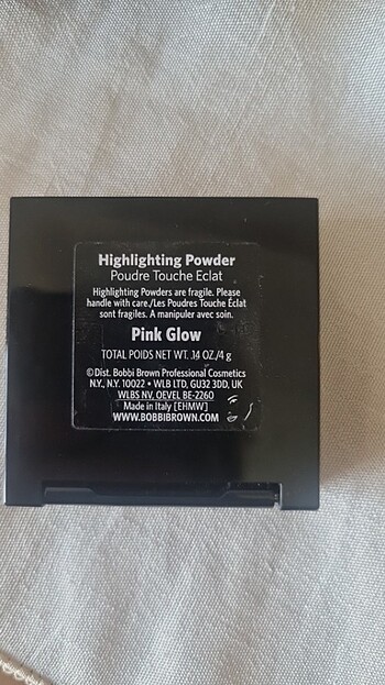 Beden Bobbi brown mini aydinlatici pink glow