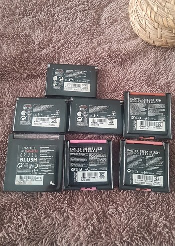 Pastel Krem Allık Seti - Pembe Tonlar - Görsel 2