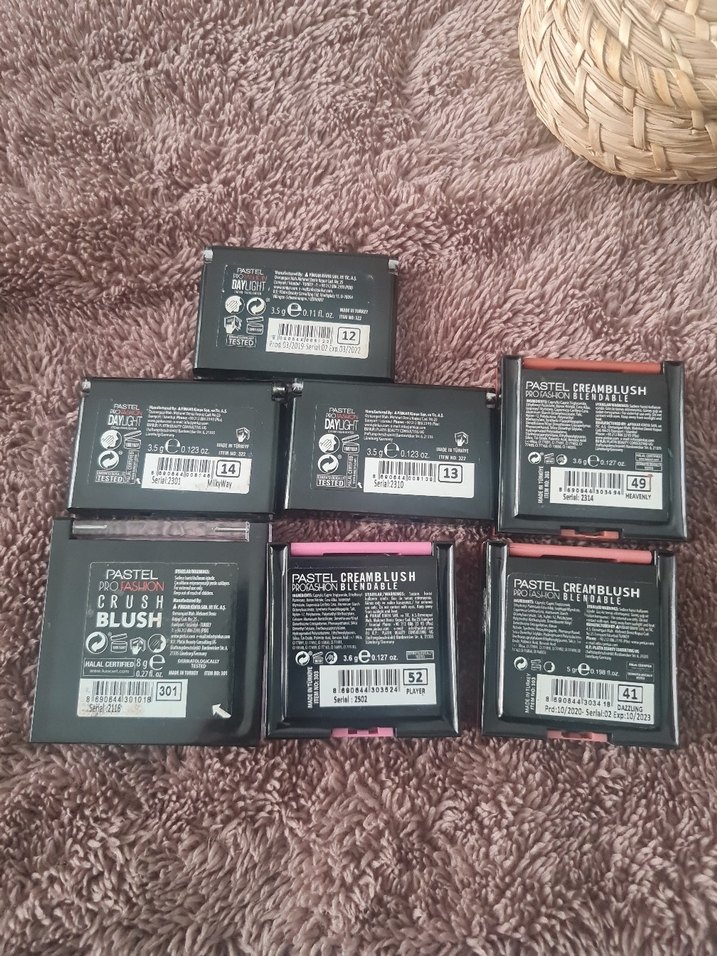 Pastel Krem Allık Seti - Pembe Tonlar - Görsel 2