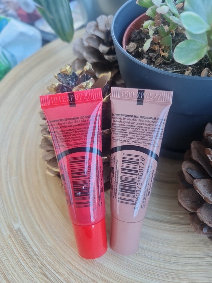 dr pawpaw Kırmızı ve kahverengi Dudak Balmi - Görsel 2