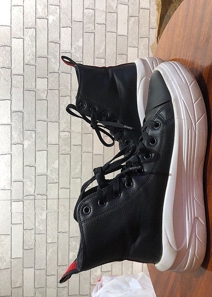 U.S Polo siyah ayakkabı - Görsel 3