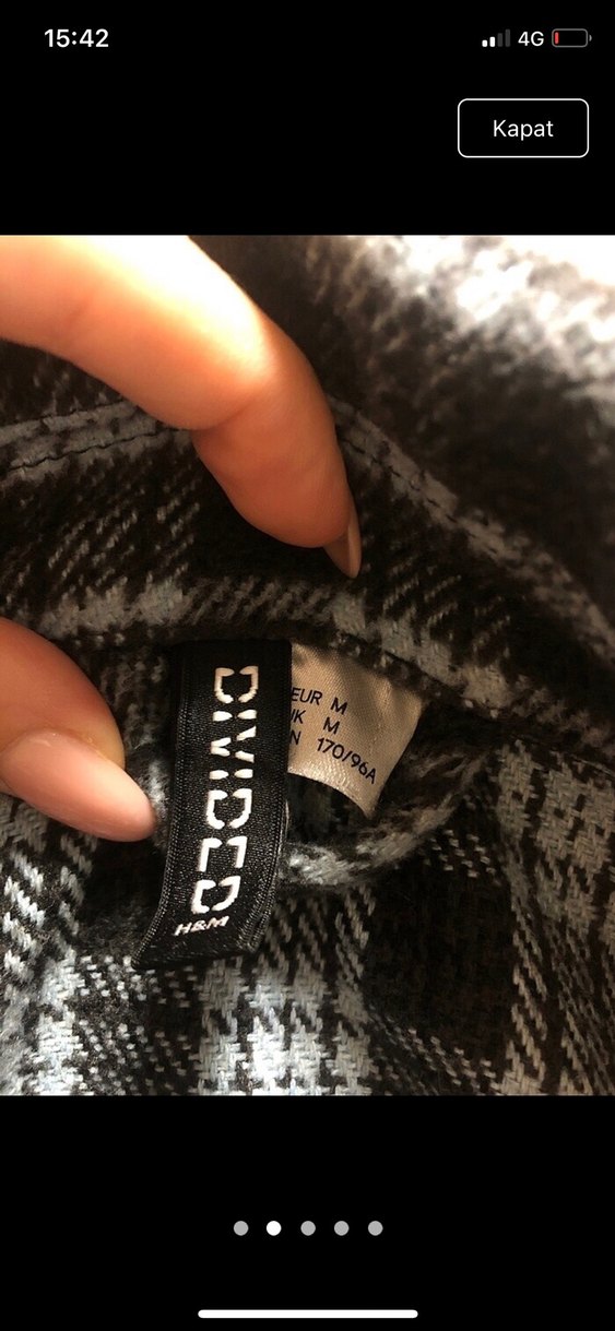 Hm ceket - Görsel 3