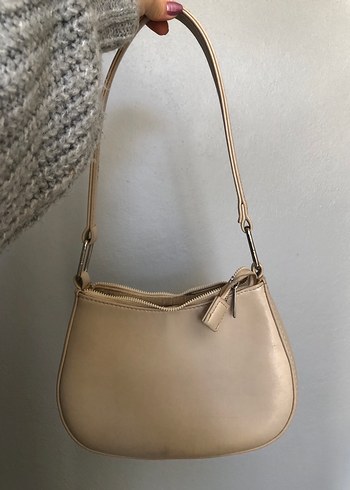 Bej Kadın Omuz Çantası - Görsel 2