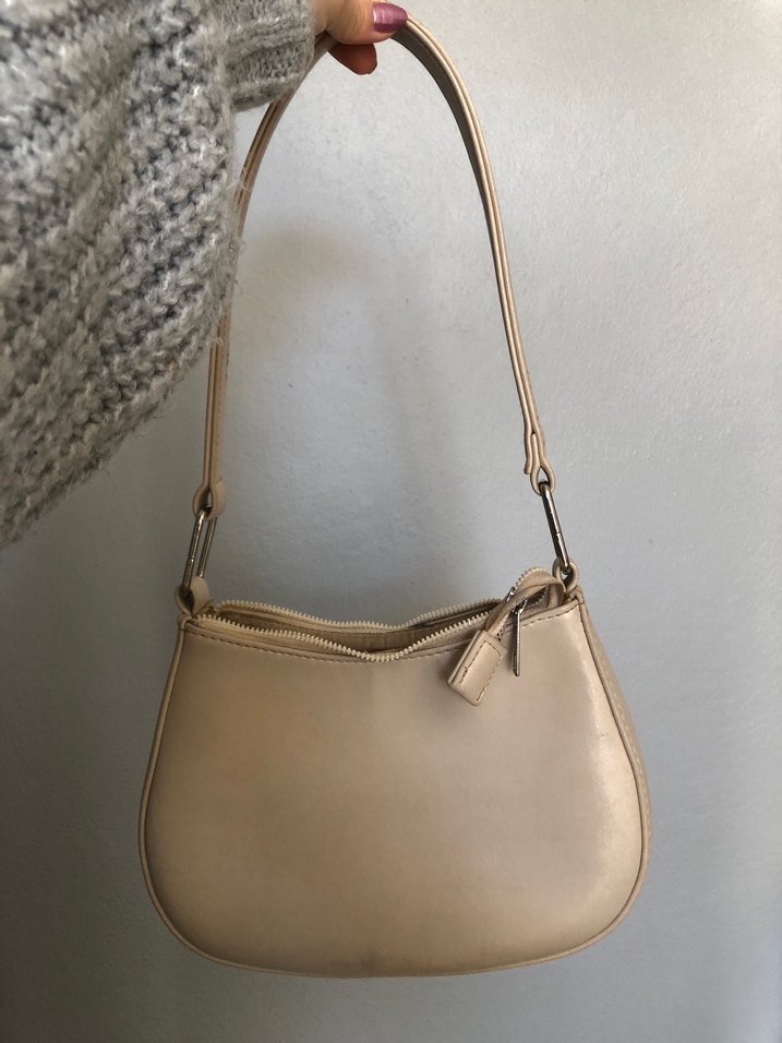 Bej Kadın Omuz Çantası - Görsel 2