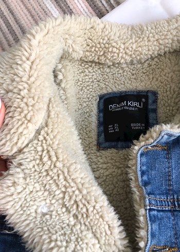 Düğmeli Mavi Denim Erkek Ceket - Görsel 4