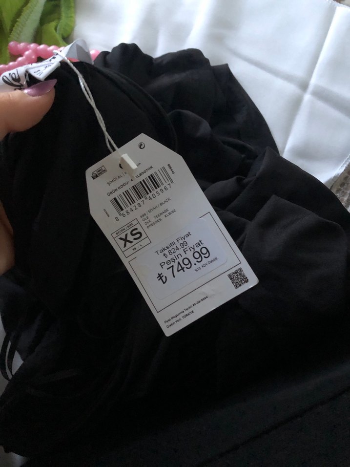 Koton Siyah elbise - Görsel 4