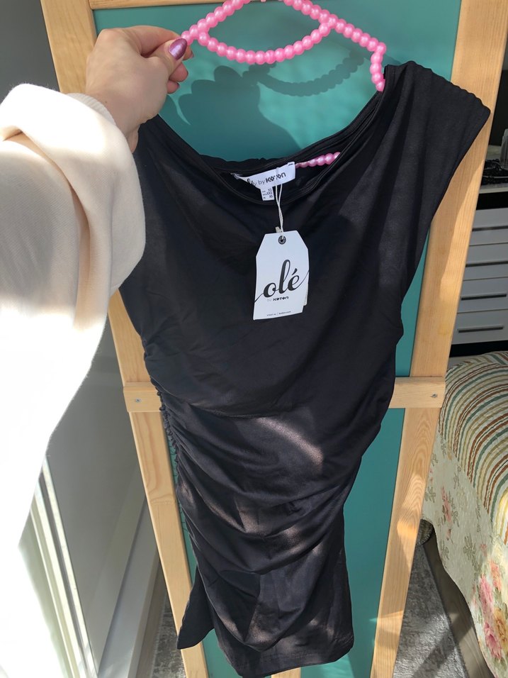 Koton Siyah elbise - Görsel 3