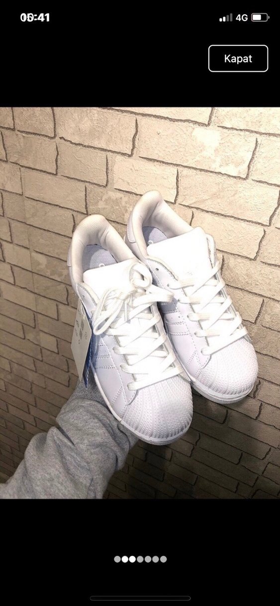 Adidas Superstar Beyaz Kadın Spor Ayakkabı - Görsel 2