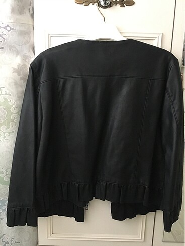 xl Beden siyah Renk ZARA DERİ CEKET