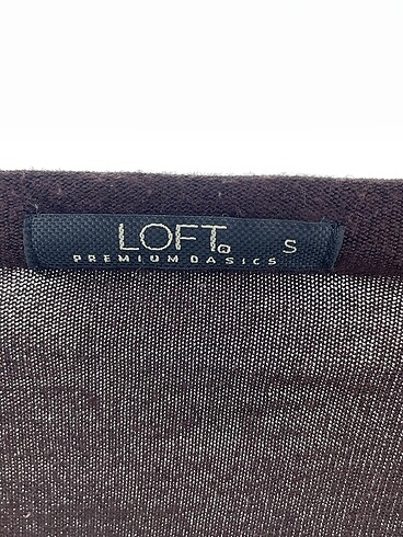 s Beden kahverengi Renk Loft Bluz %70 İndirimli.