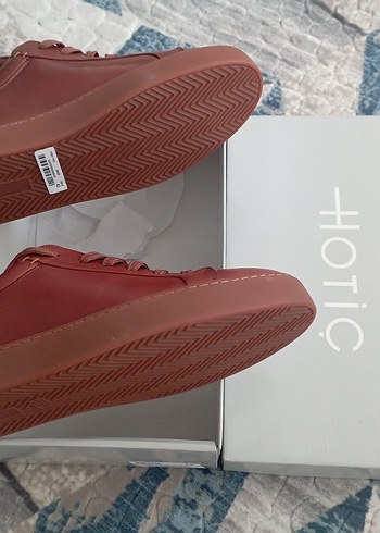 Hotiç Kahverengi Deri Sneaker Hotic Sifir