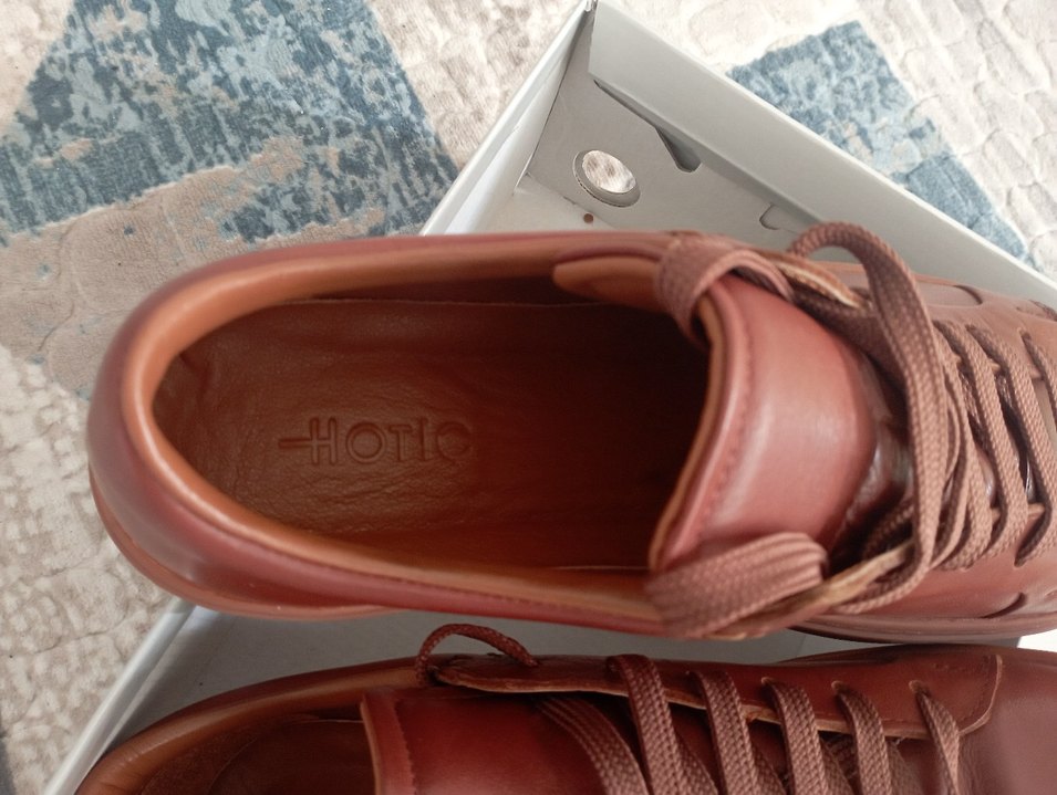 Kahverengi Deri Sneaker  HOTİÇ SIFIR — görsel 4/6