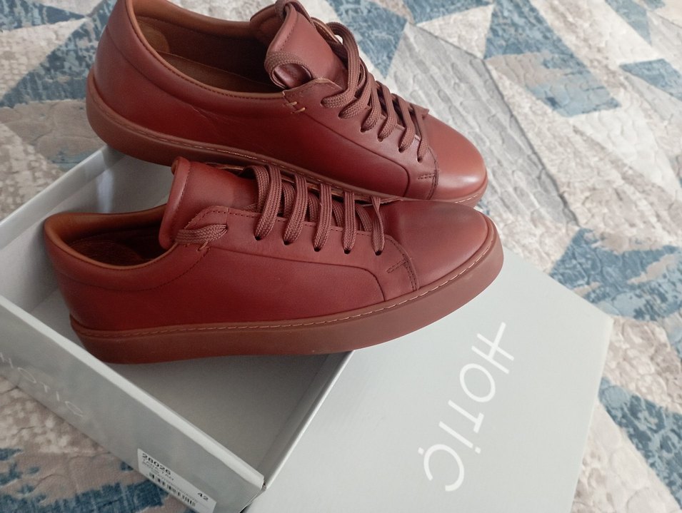 Kahverengi Deri Sneaker  HOTİÇ SIFIR — görsel 6/6