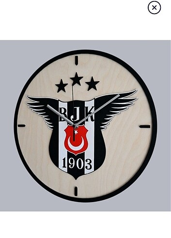 Diğer Özel tasarım beşiktaş duvar saati