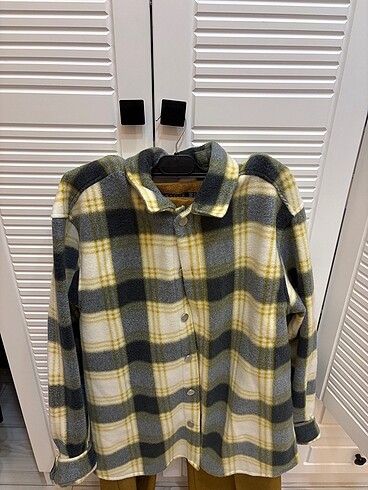 Oversize Yünlü Ceket