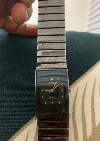 Diğer Rado Siyah Kare Analog Kol Saati