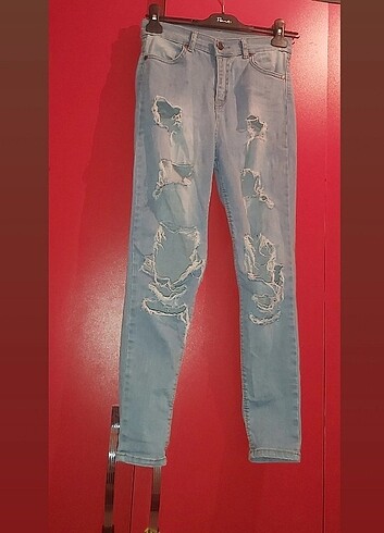 Denim&Co Buz mavisi pantolon