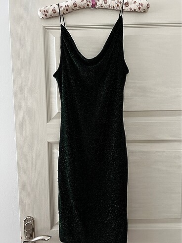 H&M parlak elbise