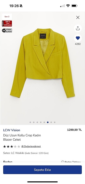 LC Waikiki LCW blazer ceket