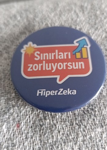 Hiperzeka Sinirlari Zorluyorsun Rozeti
