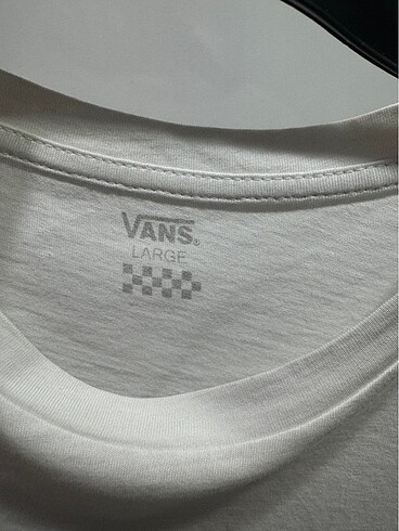 l Beden beyaz Renk Vans crop top