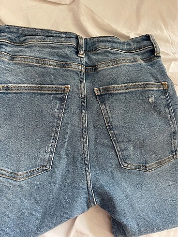 36 Beden mavi Renk Zara jean pantolon