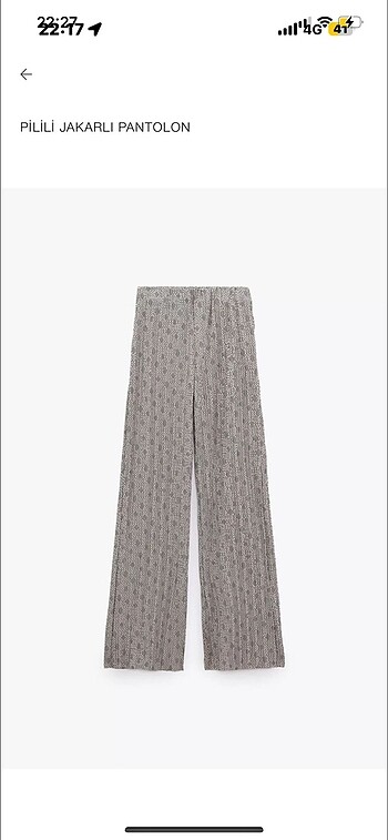 Zara pantolon